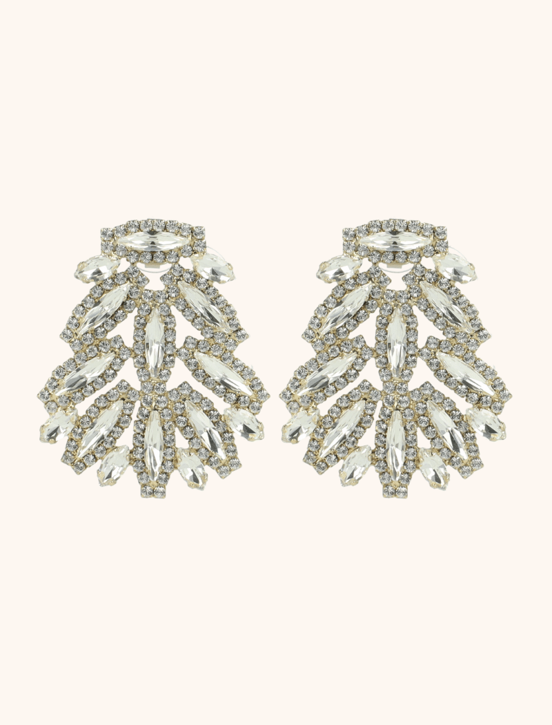 Jonne Earrings Marquise Sparkle L Crystal