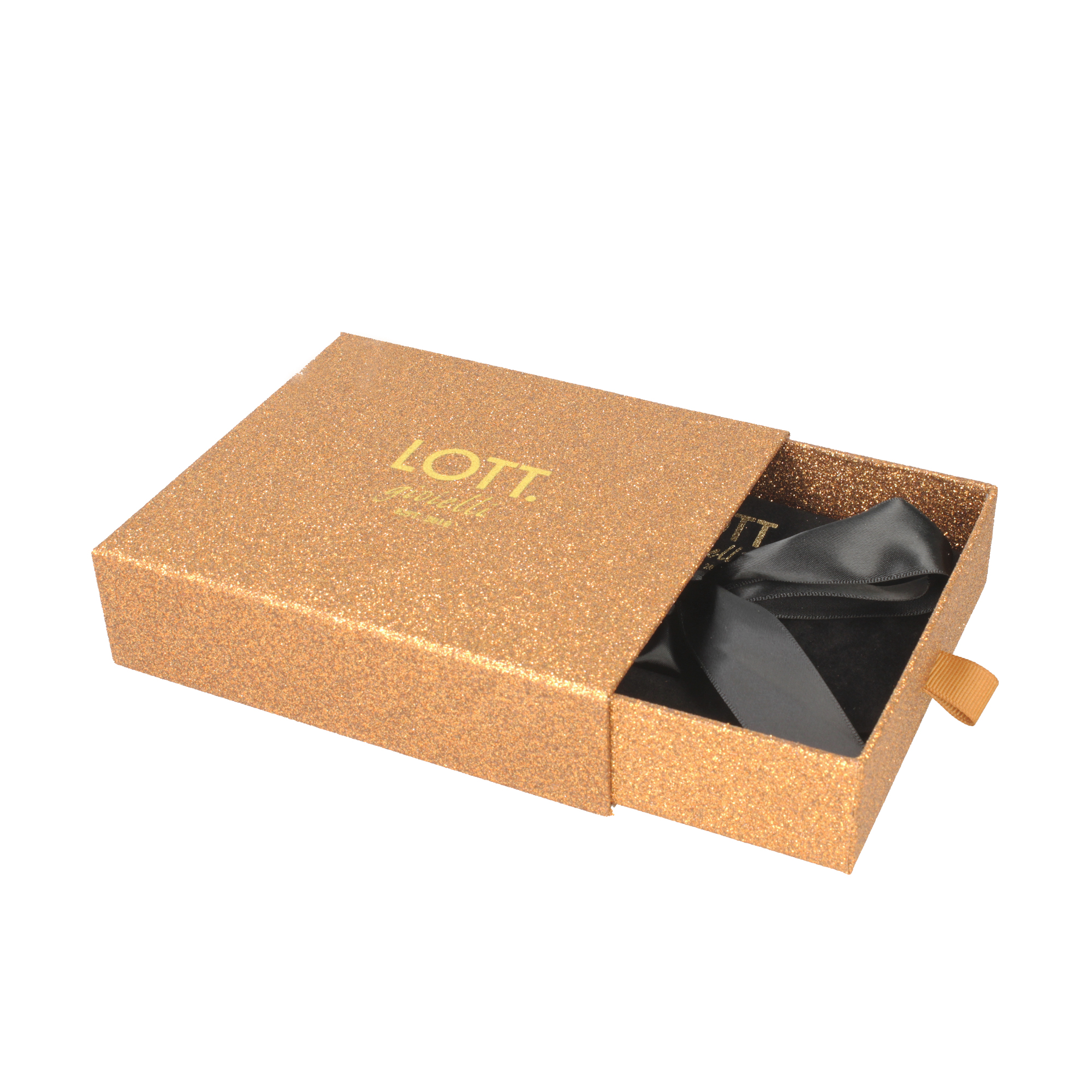 Extra luxury gift packaging Bronze Glitter