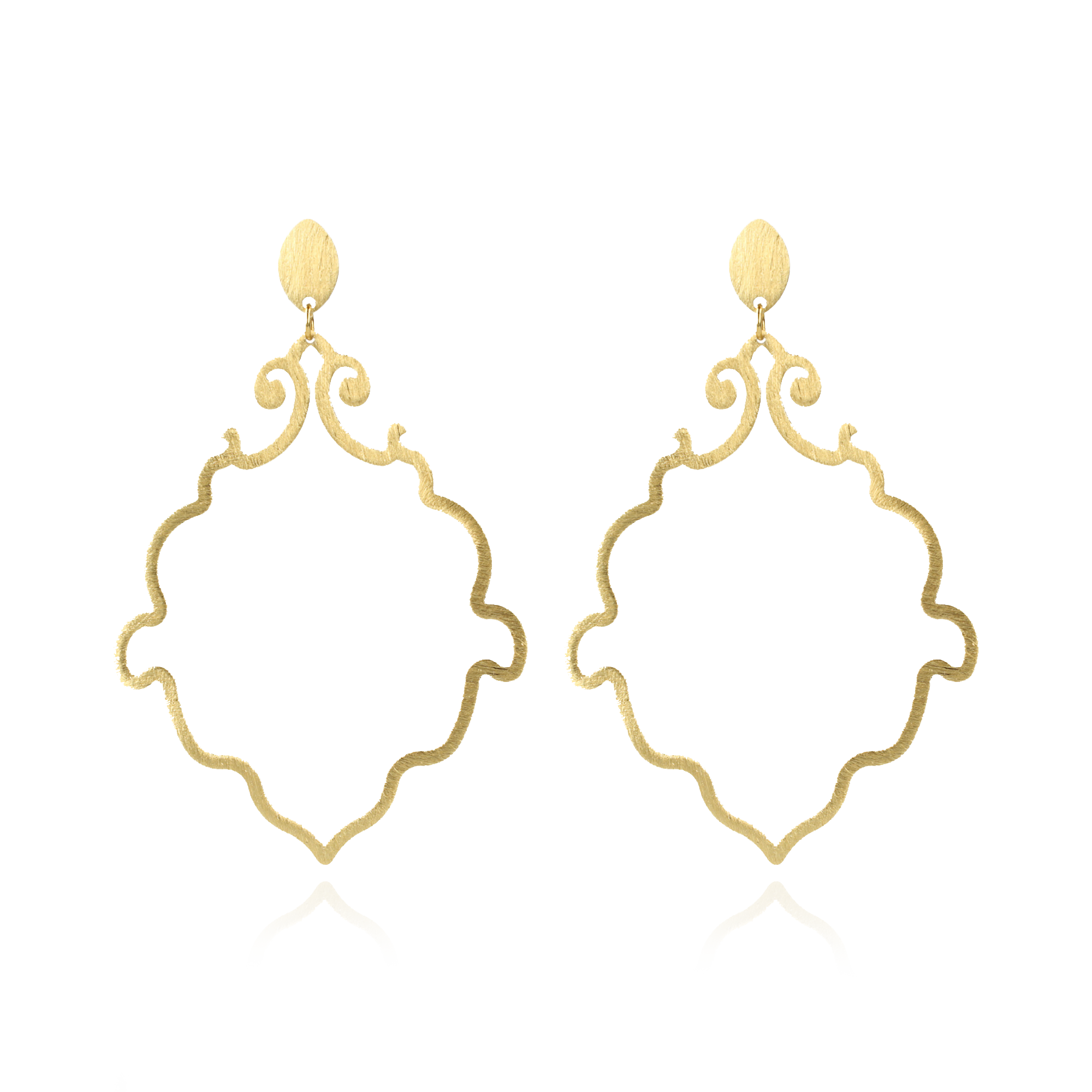 Classic oorbellen Chandelier