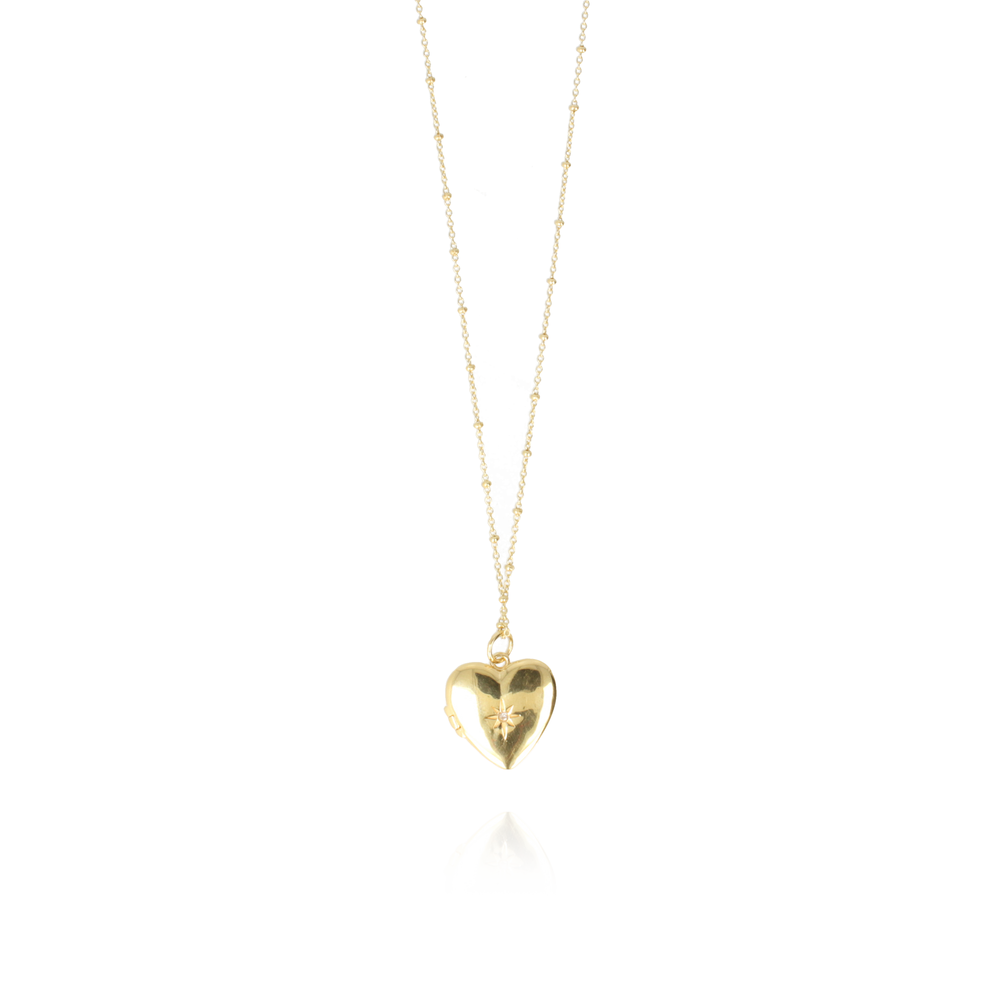 Classic Necklace Heart Pendant S