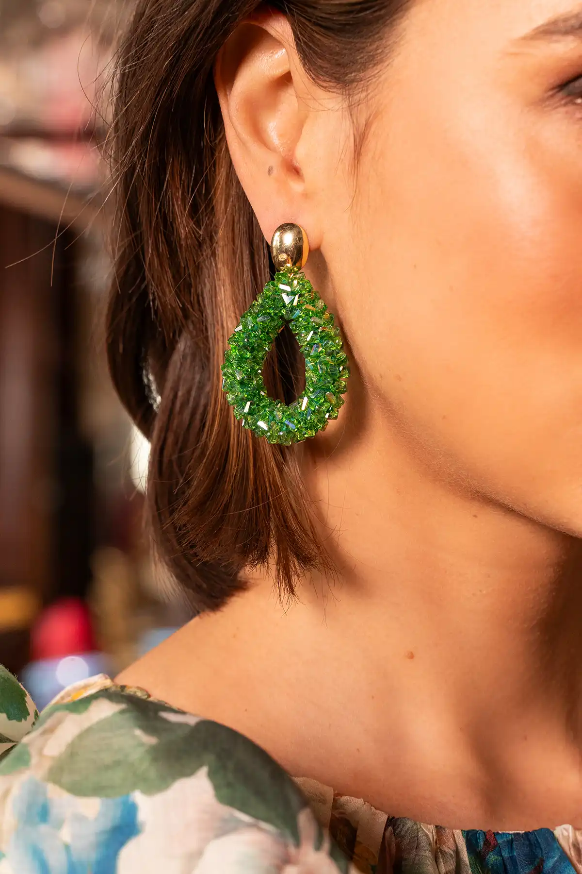 Groene Oorbellen Marieke Druppel L Rawlott-theme.productDescriptionPage.SEO.byTheBrand