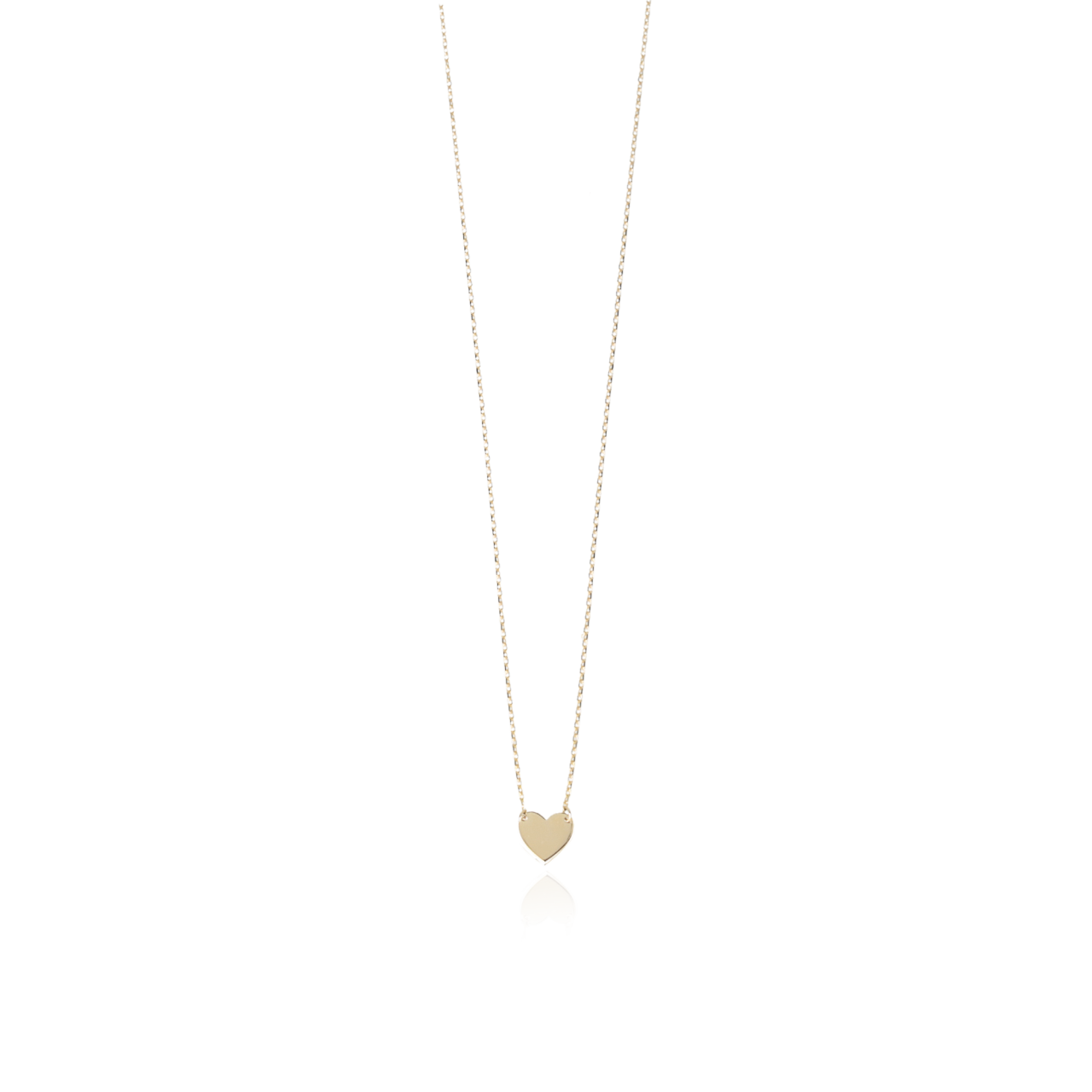 9 Karat Necklace Heart S