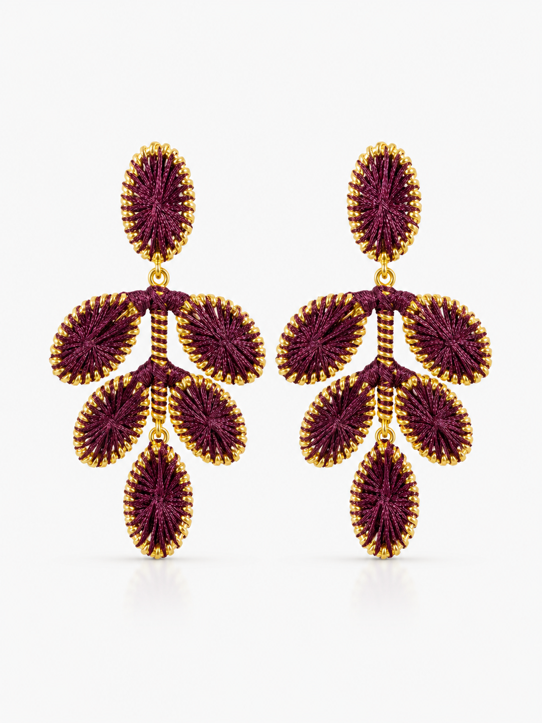 Bordeaux Flower Leafs Beatrice M