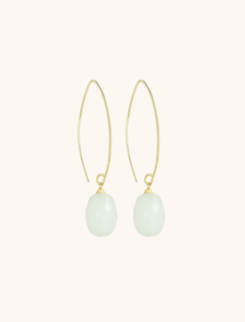 Witte Oorbellen Romijn Quartz Mlott-theme.productDescriptionPage.SEO.byTheBrand