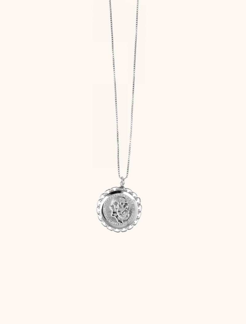 Silber Cordina Vintage-Halskette