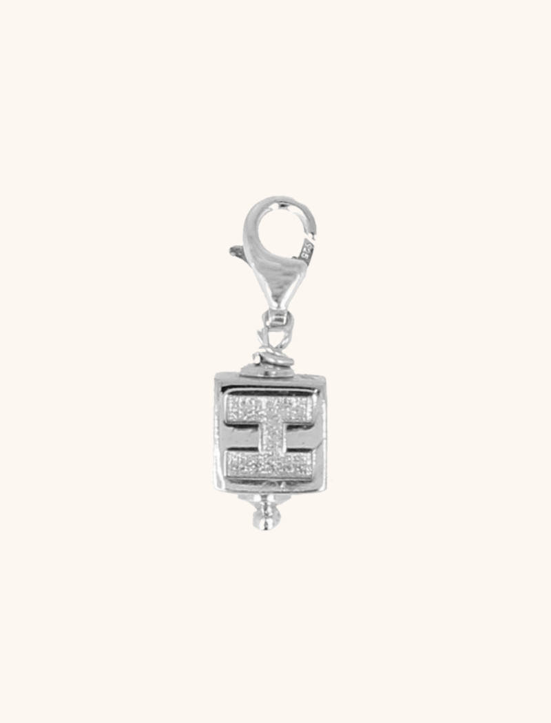 Zilveren initial cube pendantlott-theme.productDescriptionPage.SEO.byTheBrand