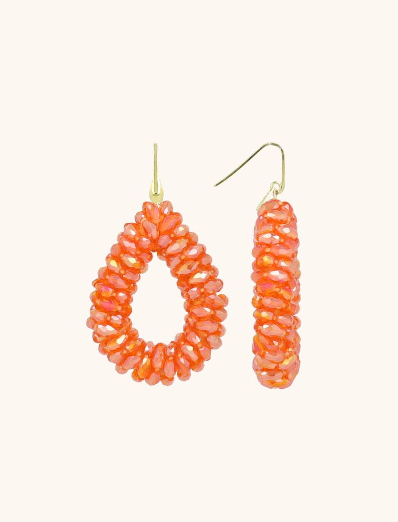 Oranje oorbellen Anne Druppel L marquis lionlott-theme.productDescriptionPage.SEO.byTheBrand