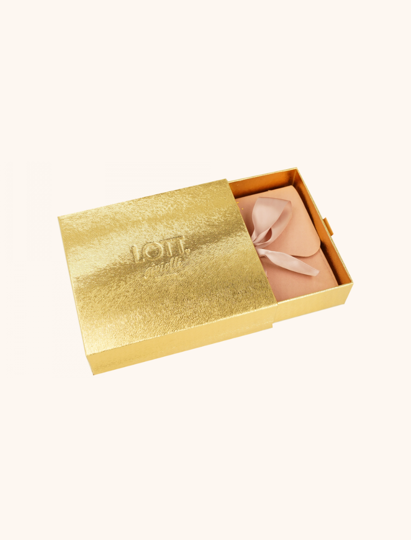 Extra Luxuriose Geschenkverpackung Gold Skin