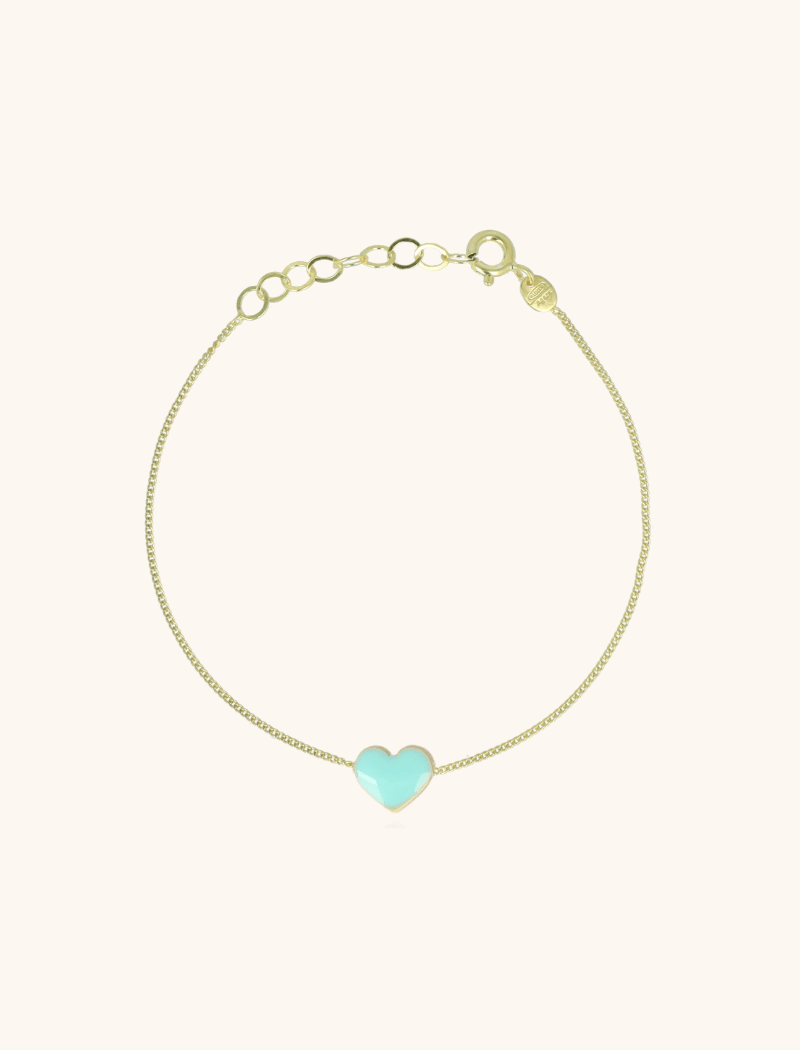 Symbol bracelet heart enamel turquoiselott-theme.productDescriptionPage.SEO.byTheBrand