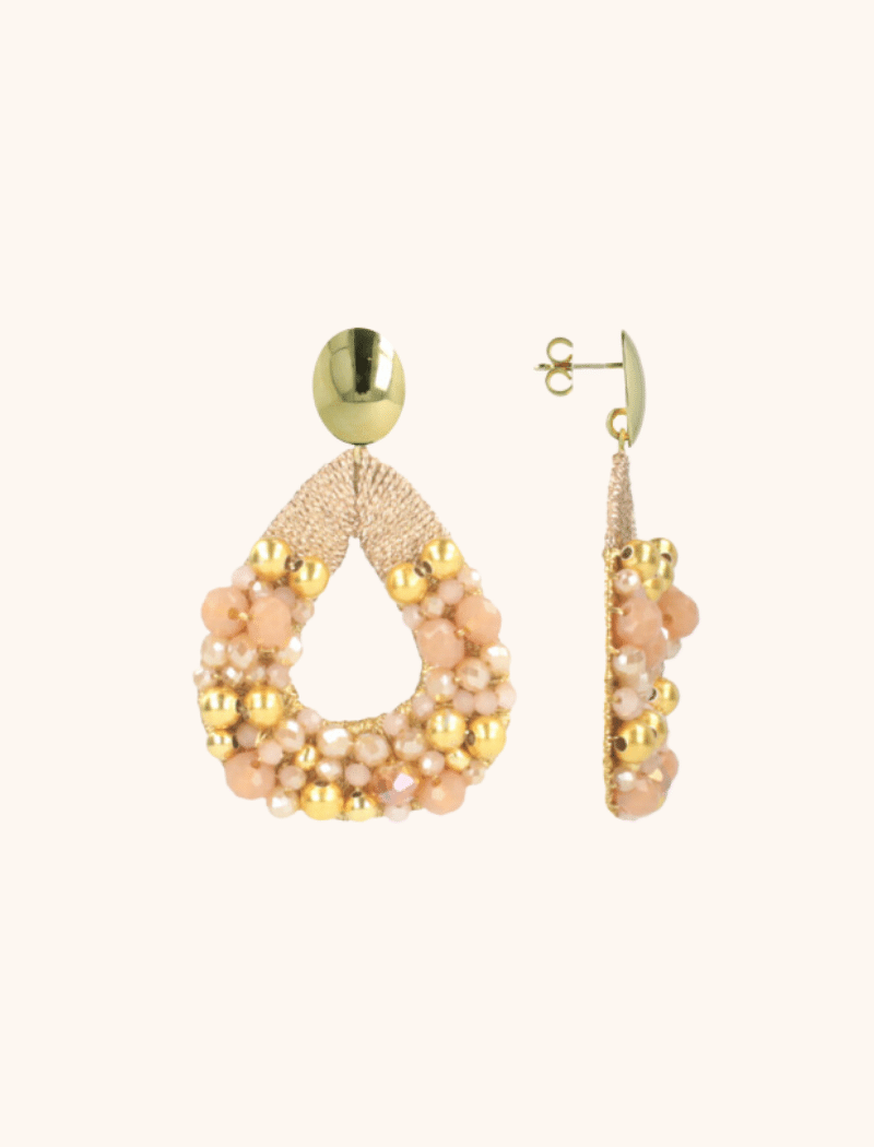 Beige Tangerine Oorbellen Claar Combi Druppel Slott-theme.productDescriptionPage.SEO.byTheBrand