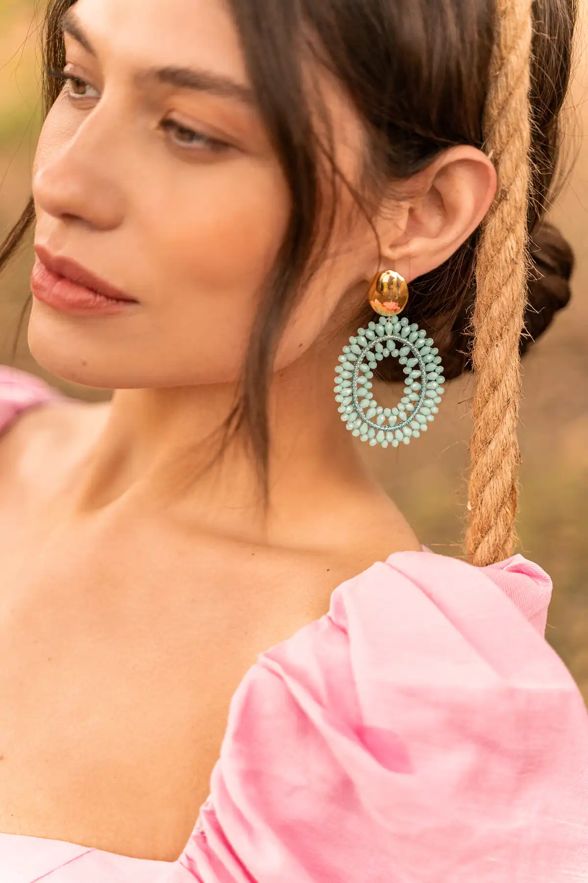 Blauwe oorbellen Noa ovaal Llott-theme.productDescriptionPage.SEO.byTheBrand