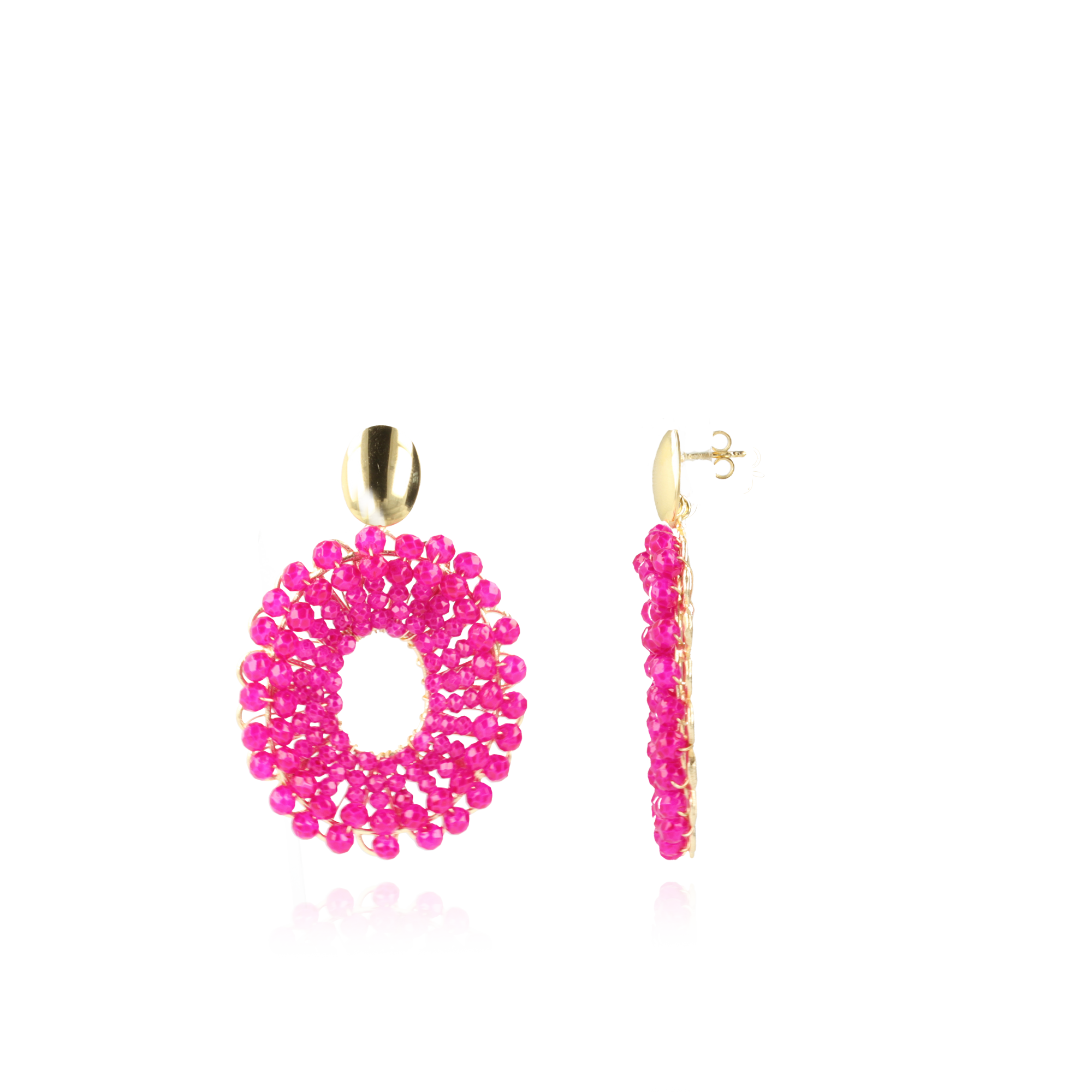 Fuchsia Oorbellen Mia Ovaallott-theme.productDescriptionPage.SEO.byTheBrand