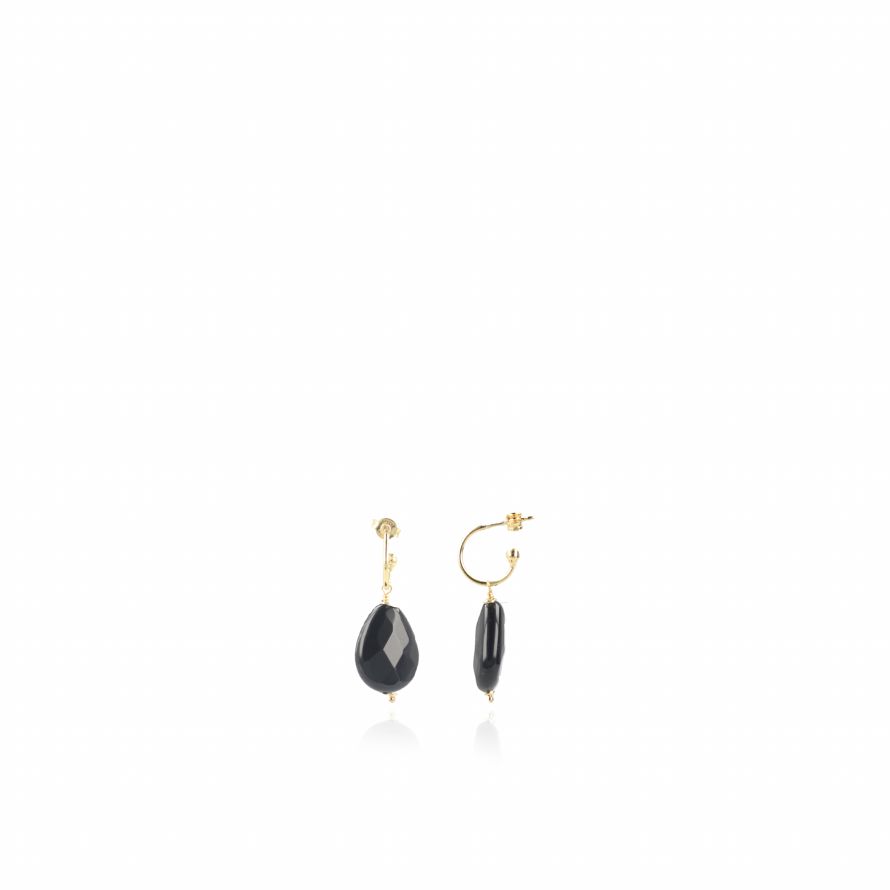 Zwarte Oorbellen Quartz Drop Slott-theme.productDescriptionPage.SEO.byTheBrand