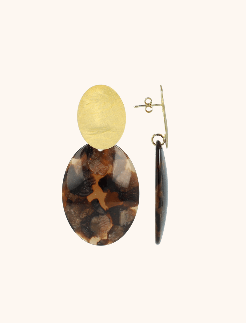 Bruine Oorbellen Celia Buglelott-theme.productDescriptionPage.SEO.byTheBrand