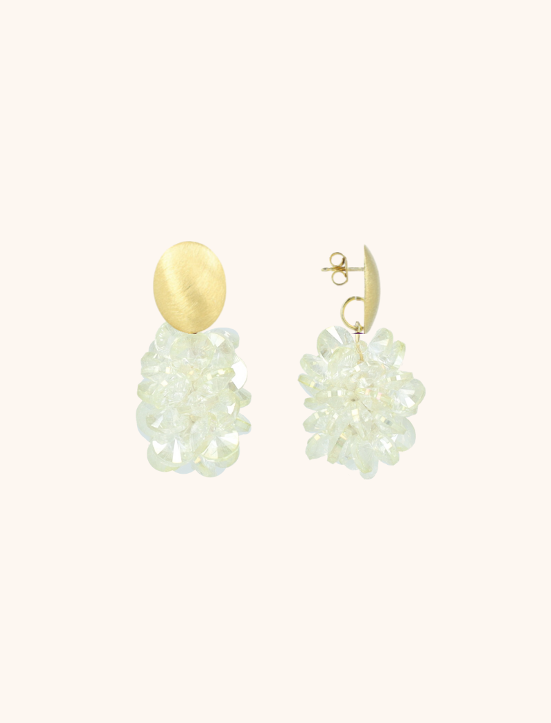 Crystal Oorbellen Crystal Grape Sam