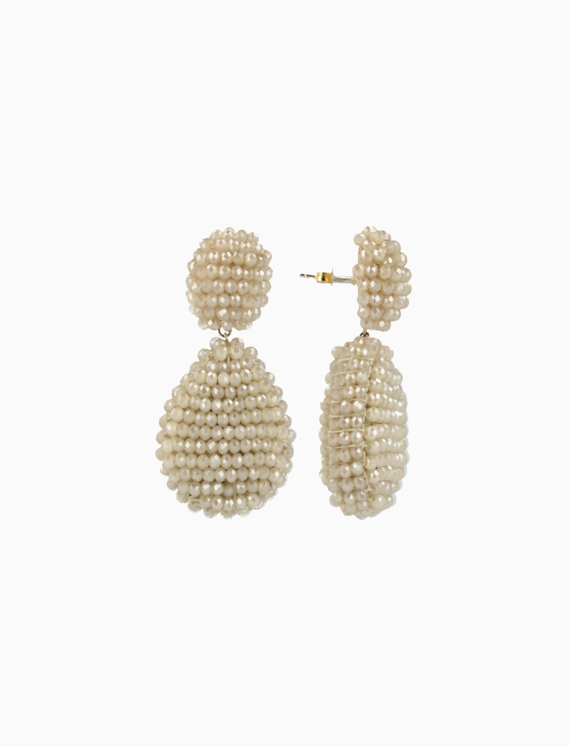 Beige Earrings Kenza Glassberry Drop S