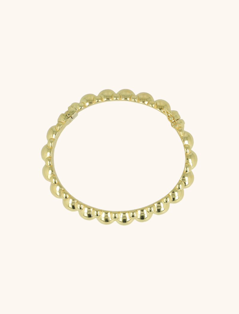 Goudkleurige Armband Carys Bubbles