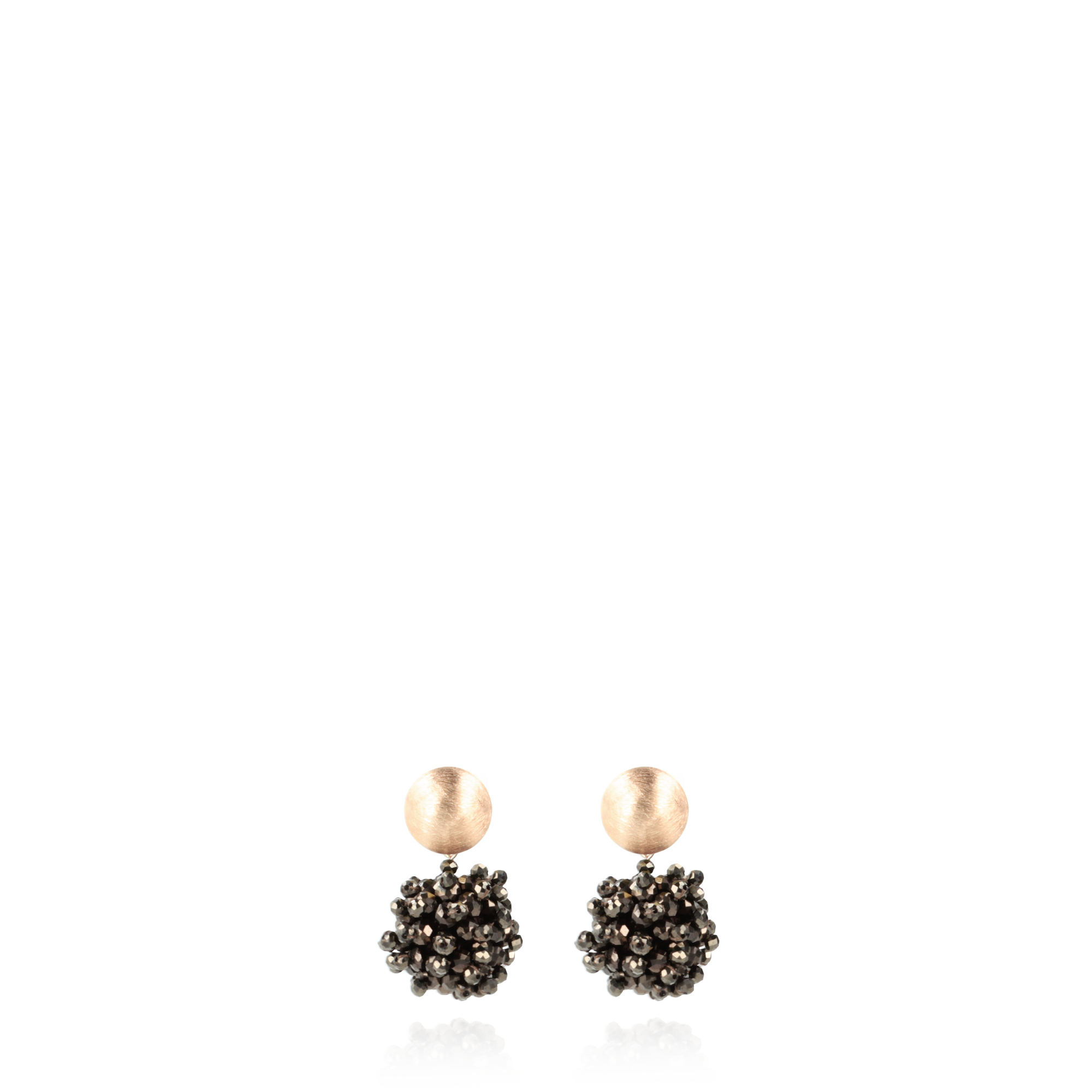 Metallic Bruine Oorbellen Jacky Globe S Double Stoneslott-theme.productDescriptionPage.SEO.byTheBrand