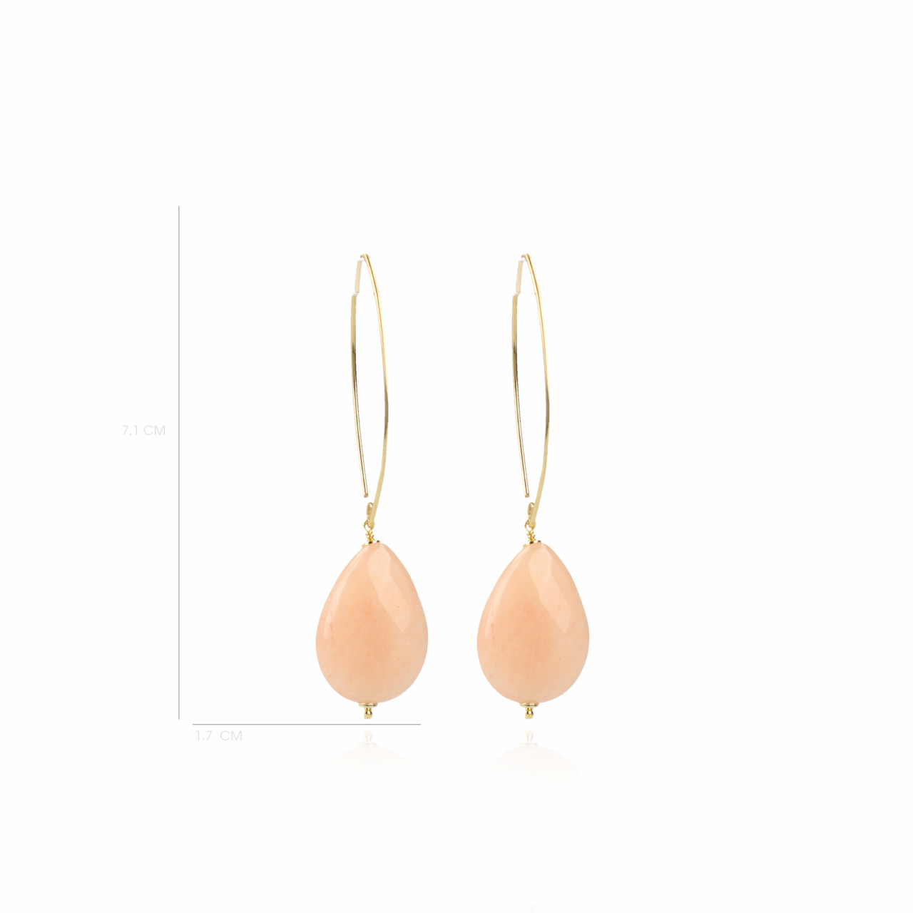 Oranje Oorbellen Quartz Druppel Mlott-theme.productDescriptionPage.SEO.byTheBrand