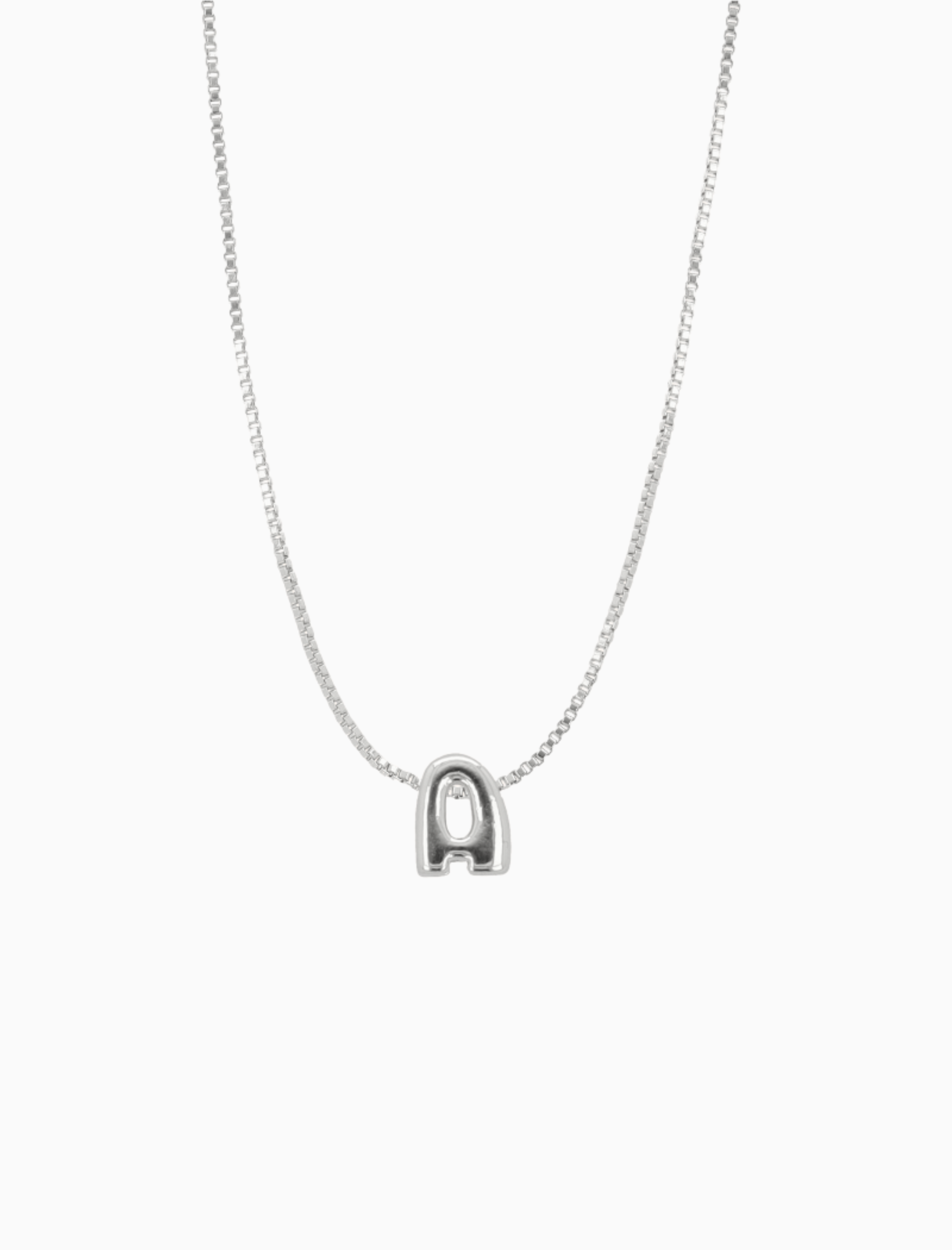 Pendant Mini Initials Silver