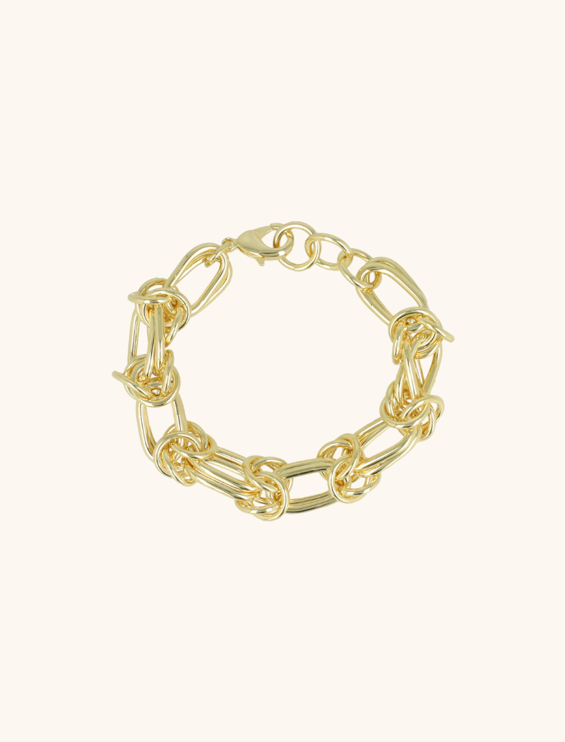 Gouden Armband Knotted Link (Brass)lott-theme.productDescriptionPage.SEO.byTheBrand