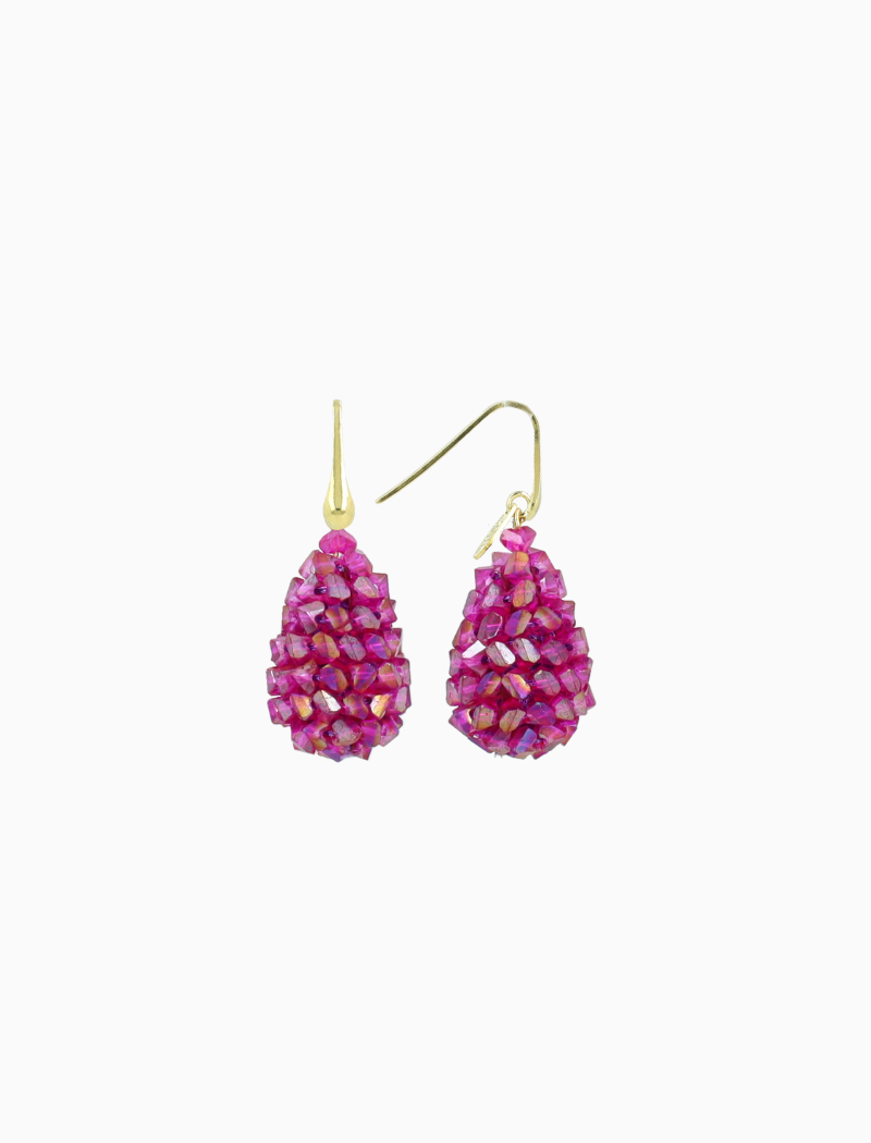 Fuchsia  Oorbellen Nova Cone Raw Xs