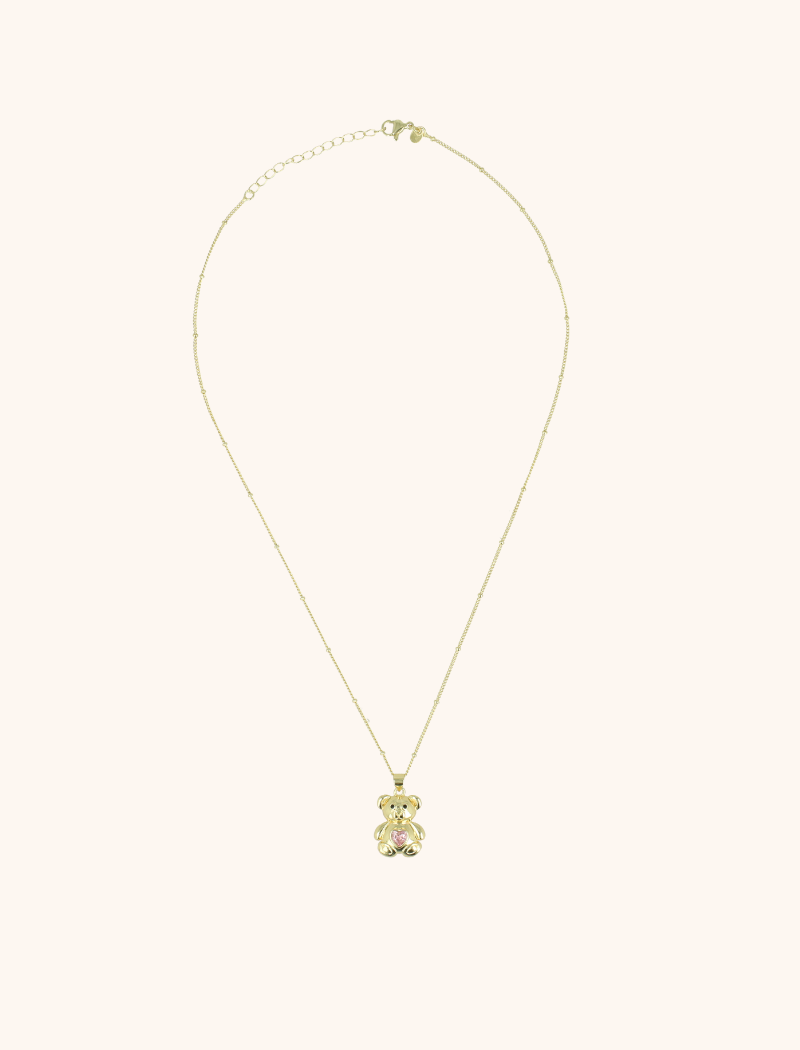 Ketting Tiny Teddy Pink Heartlott-theme.productDescriptionPage.SEO.byTheBrand