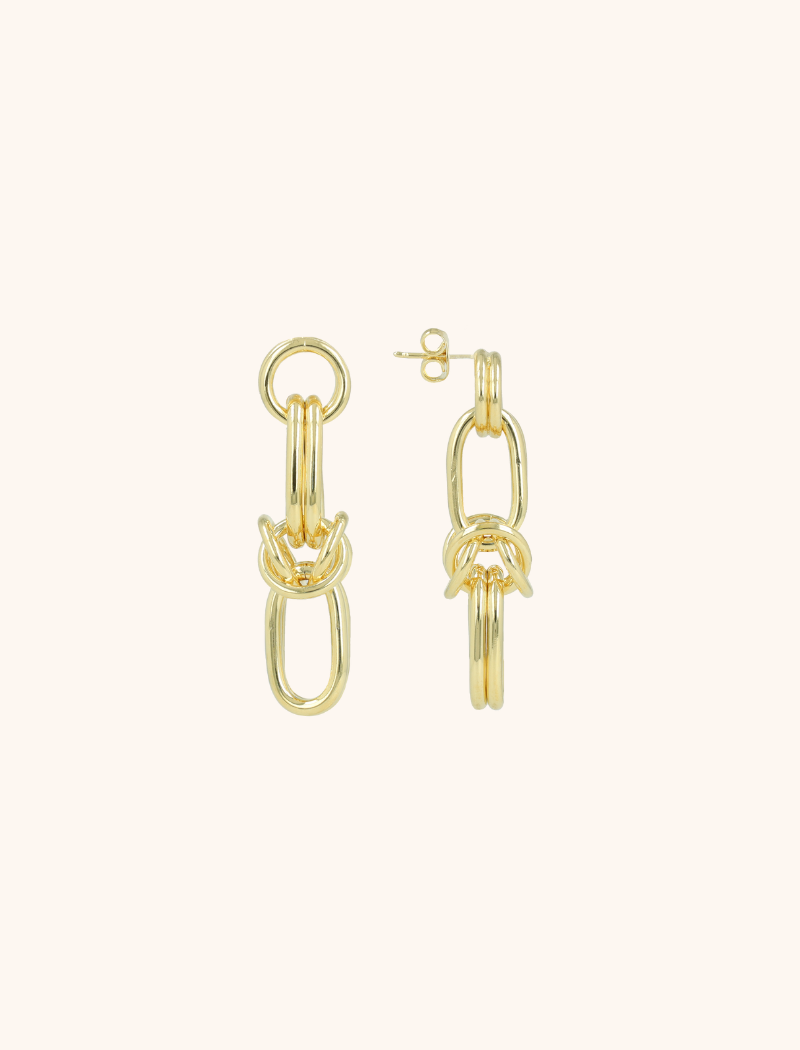Gouden Earring Knotted Link (Brass)lott-theme.productDescriptionPage.SEO.byTheBrand