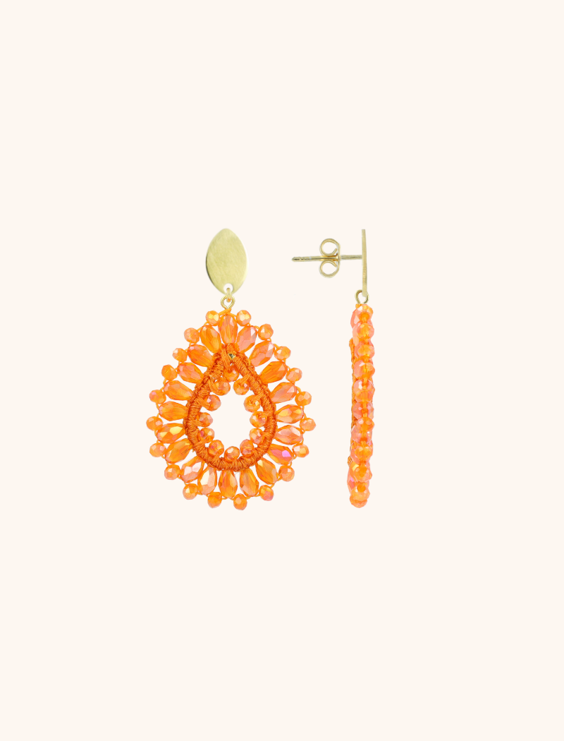 Orangefarbene Ohrringe Robin Tropfen S Lowelott-theme.productDescriptionPage.SEO.byTheBrand
