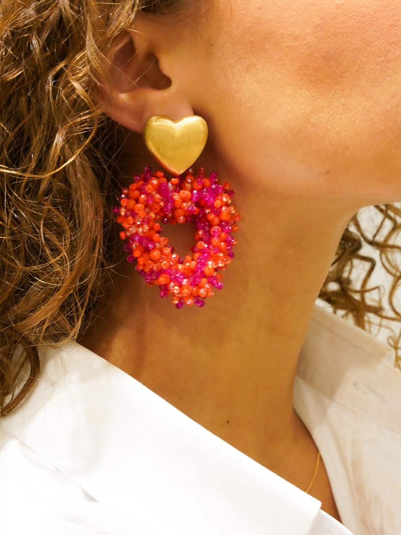 Mixed Fuchsia Hart Oorbellen Valentinalott-theme.productDescriptionPage.SEO.byTheBrand