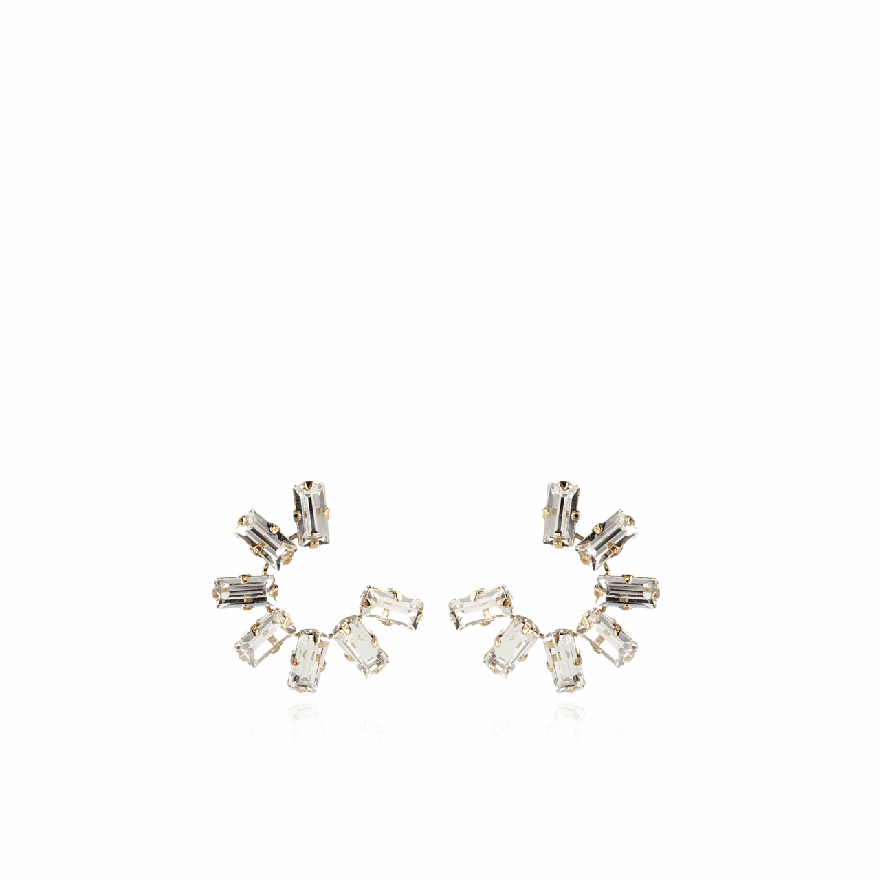 Ariel Strass Creole Small Moonlight 