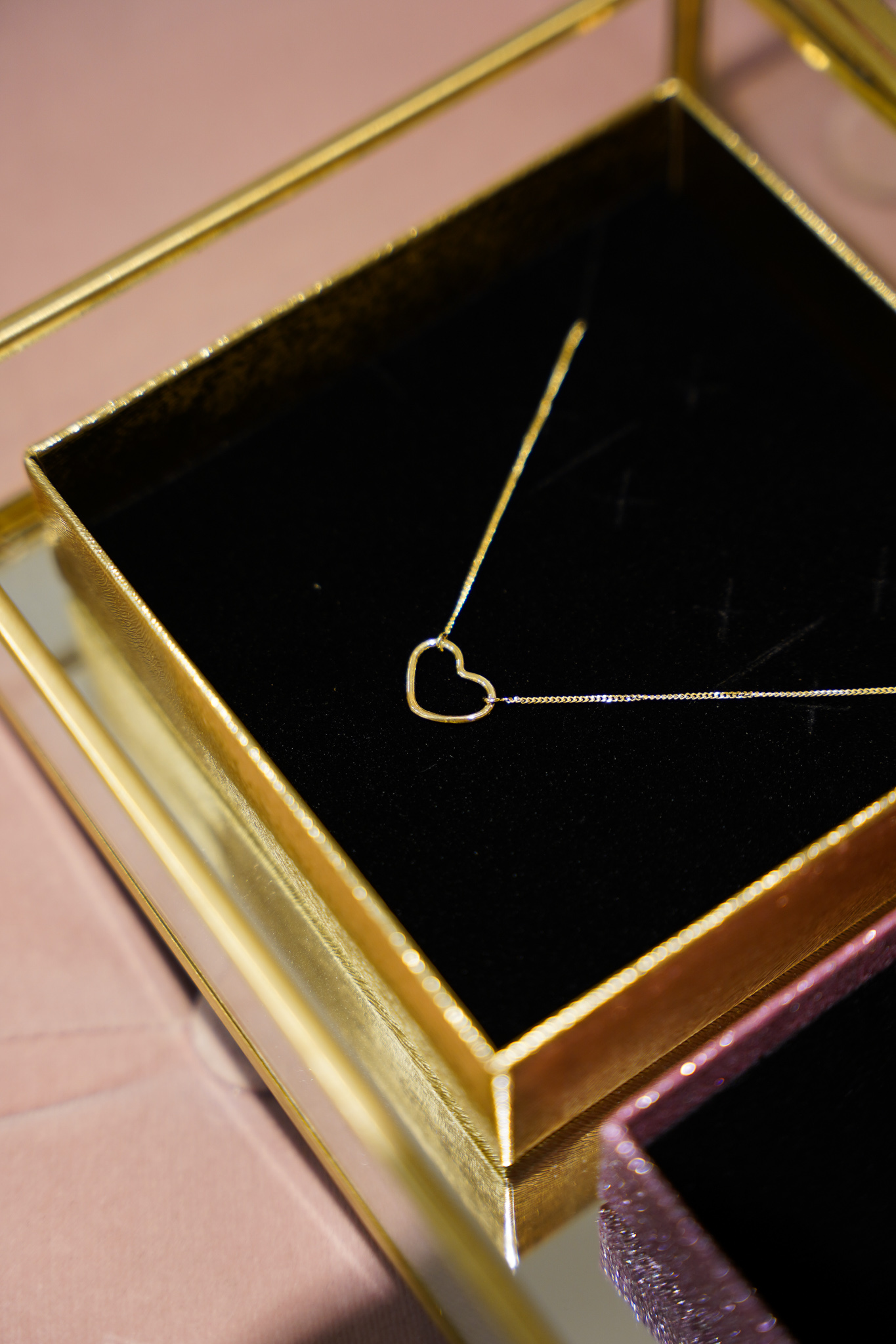 Jewellery Set Open Heart