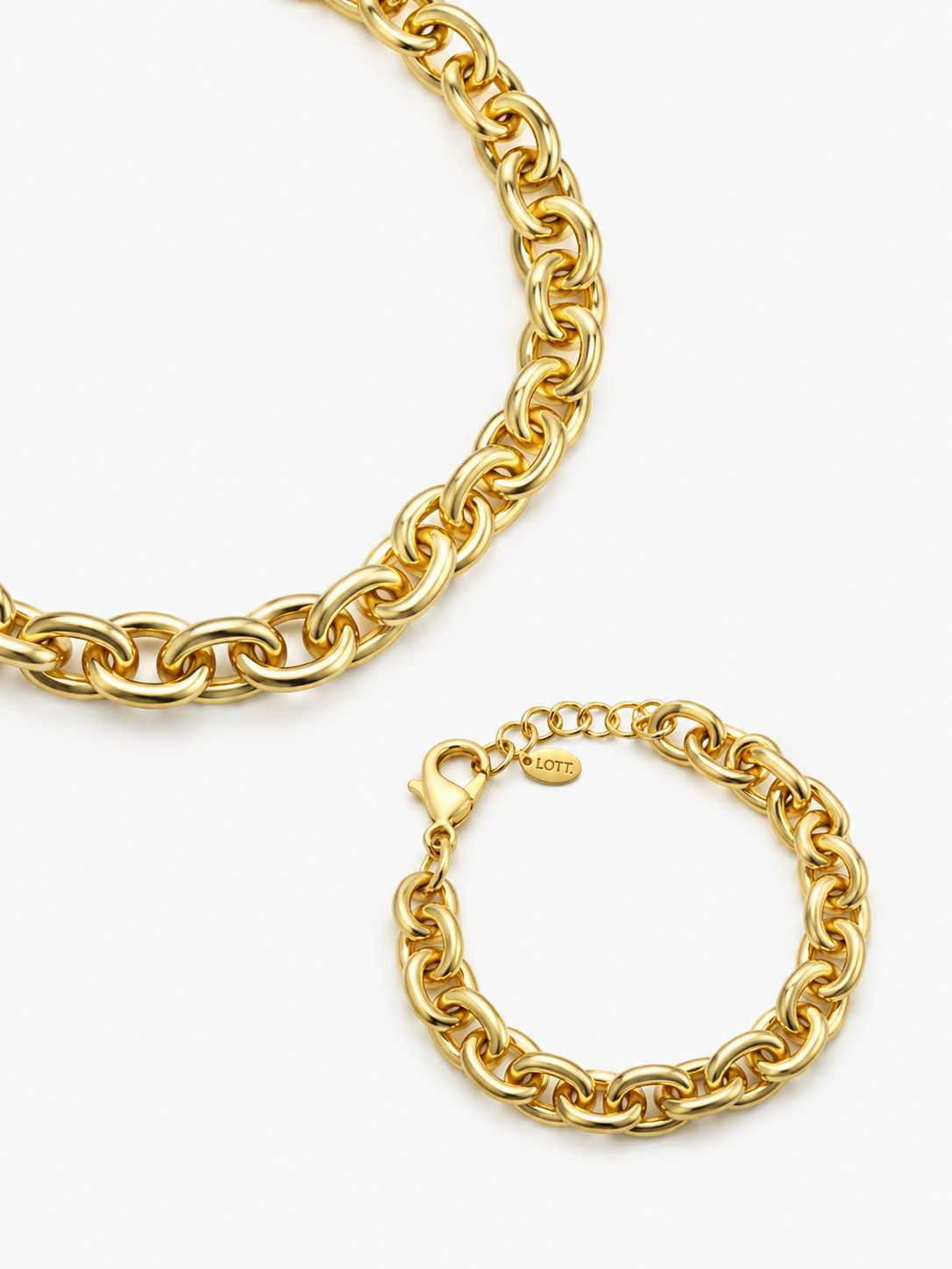 Alessia - CLA Set Cable M - Soft Gold