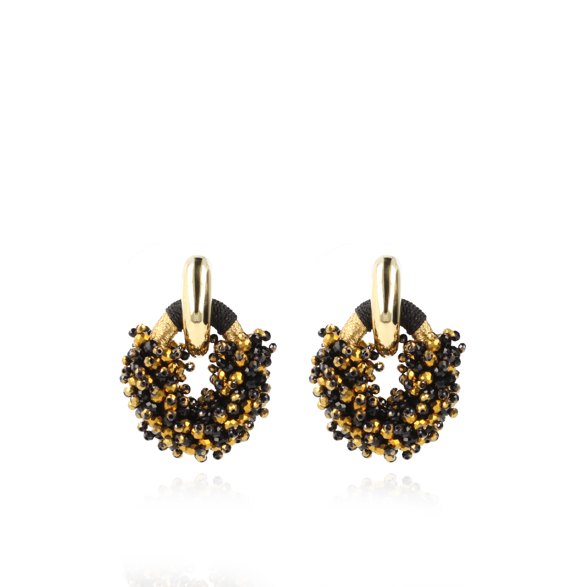 Goudkleurige Oorbellen Eve Combi Oval M Tonallott-theme.productDescriptionPage.SEO.byTheBrand