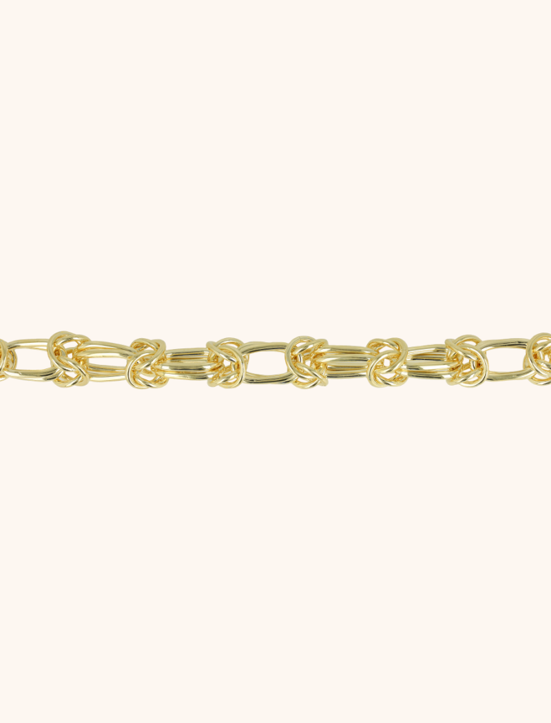 Gouden Armband Knotted Link (Brass)lott-theme.productDescriptionPage.SEO.byTheBrand