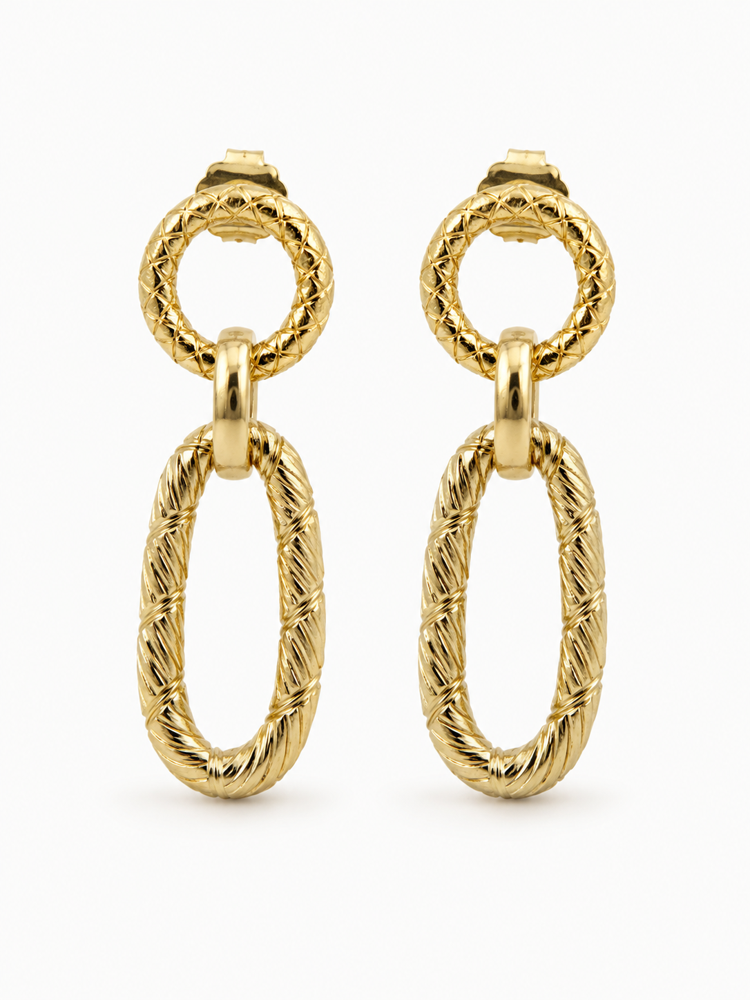 Anira - CLA Earring Bamboo - Soft Gold