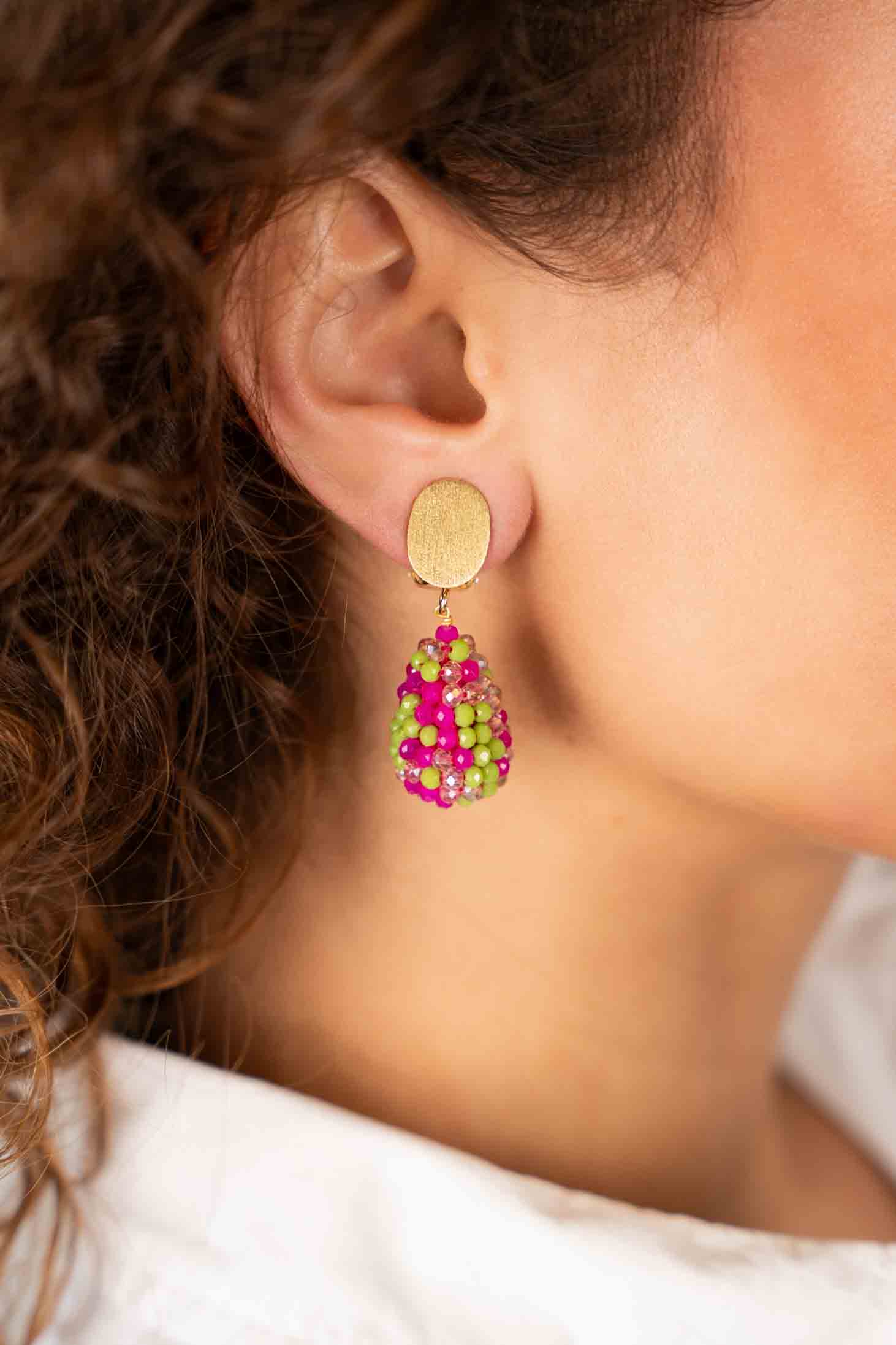 Fuchsia Lime Earrings Amy Cone XS Cliplott-theme.productDescriptionPage.SEO.byTheBrand