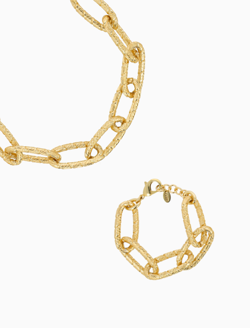 Anira - CLA Set Bamboo L - Soft Gold