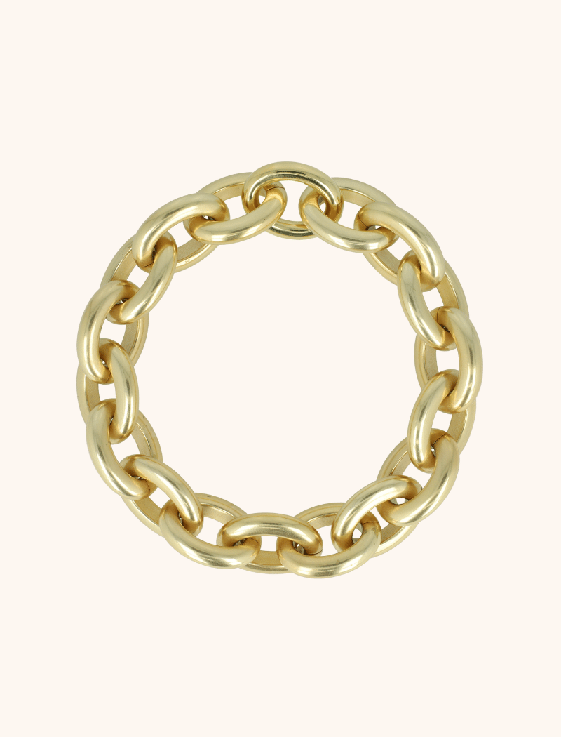 Matte Gold Colored Oval Link Chain Llott-theme.productDescriptionPage.SEO.byTheBrand