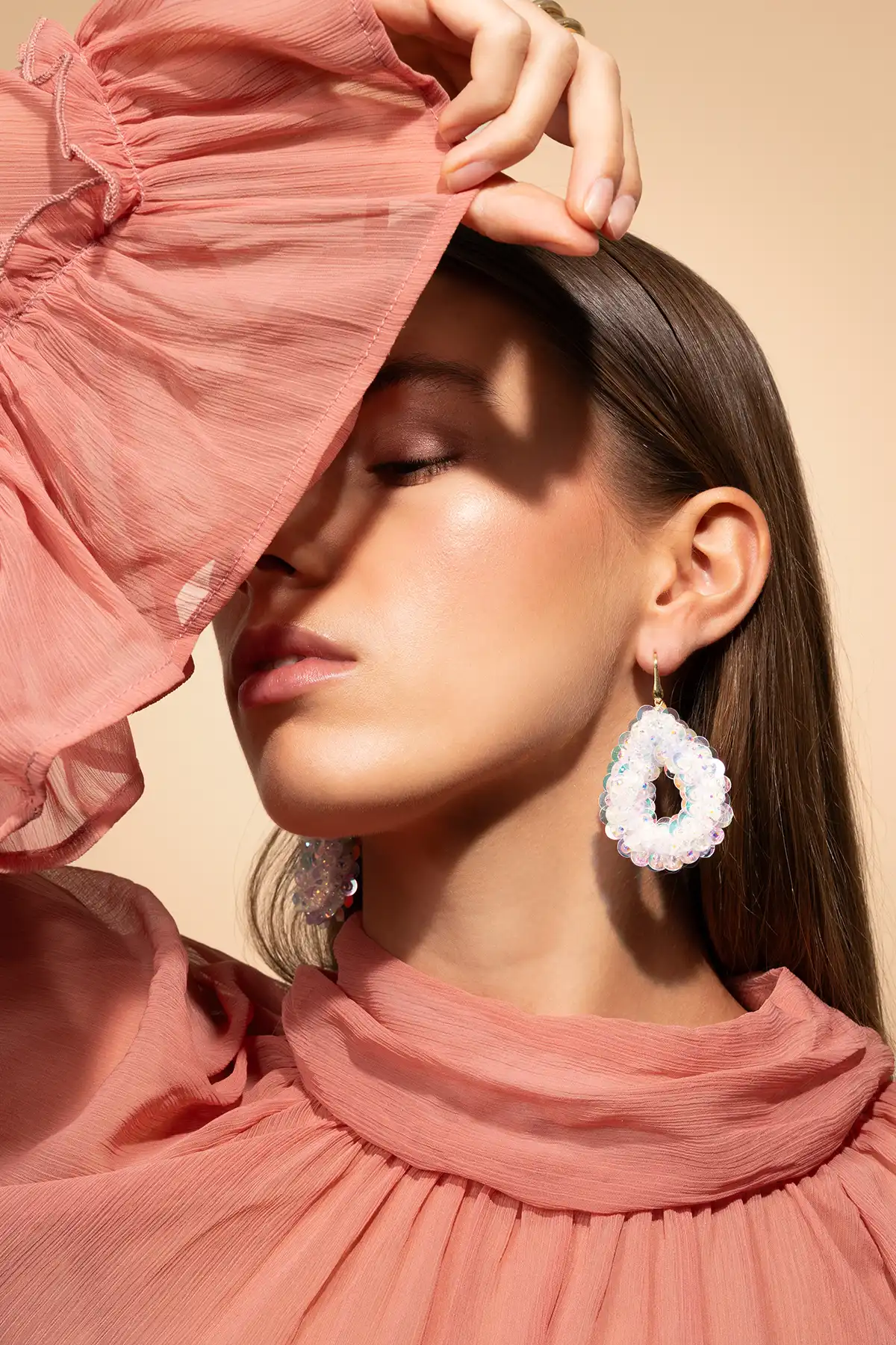 Holographic Earrings Fenna Sequin Drop  lott-theme.productDescriptionPage.SEO.byTheBrand