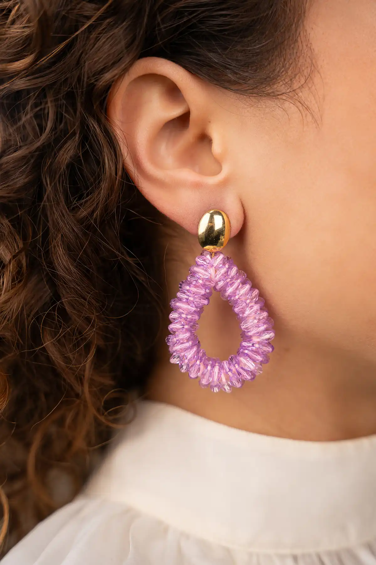 Lilac Earrings Anne Drop L Marquis lott-theme.productDescriptionPage.SEO.byTheBrand