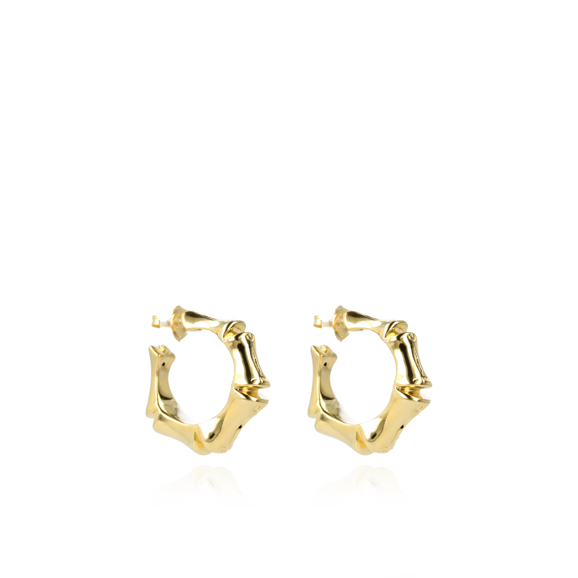 Classic bamboe XL earrings 