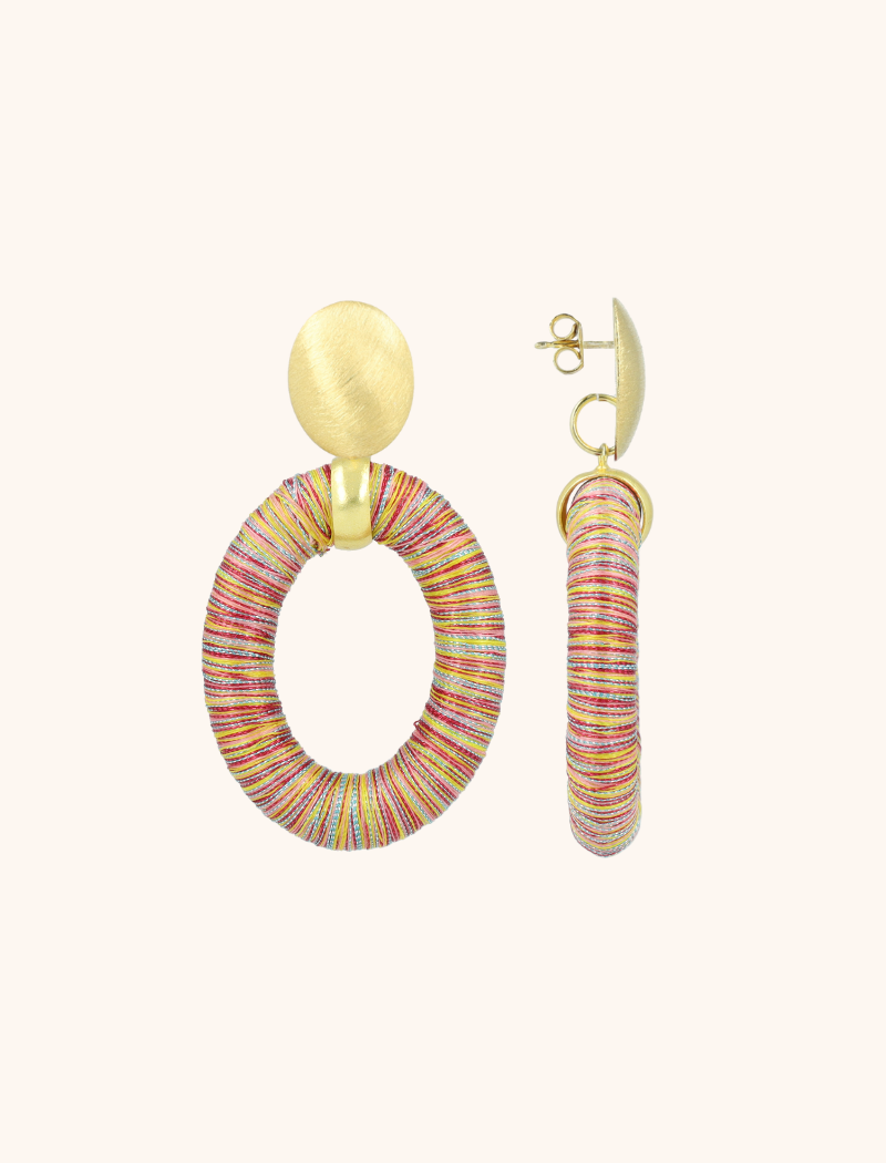 Multicolor oorbellen Faye ovaal Llott-theme.productDescriptionPage.SEO.byTheBrand
