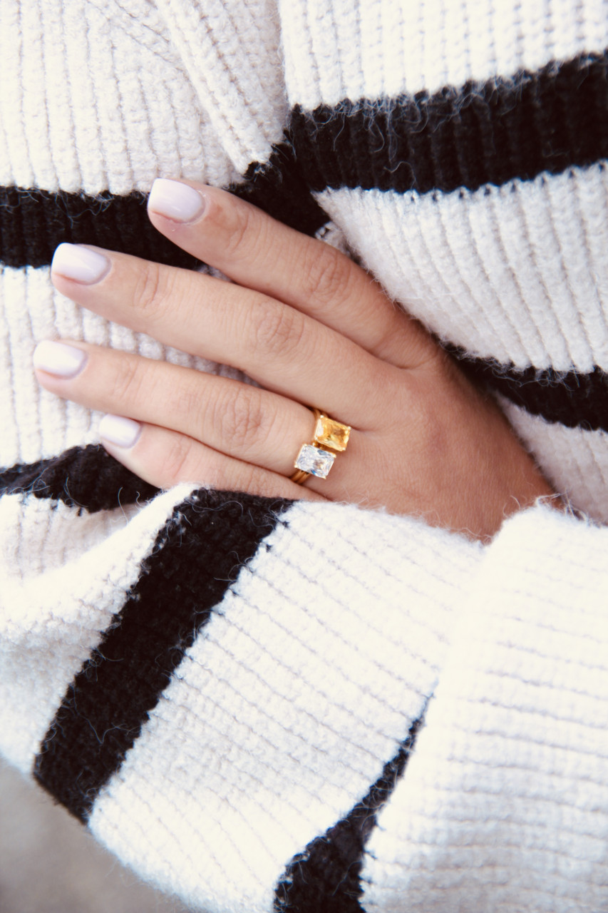 Esmeralda Topaz Ring