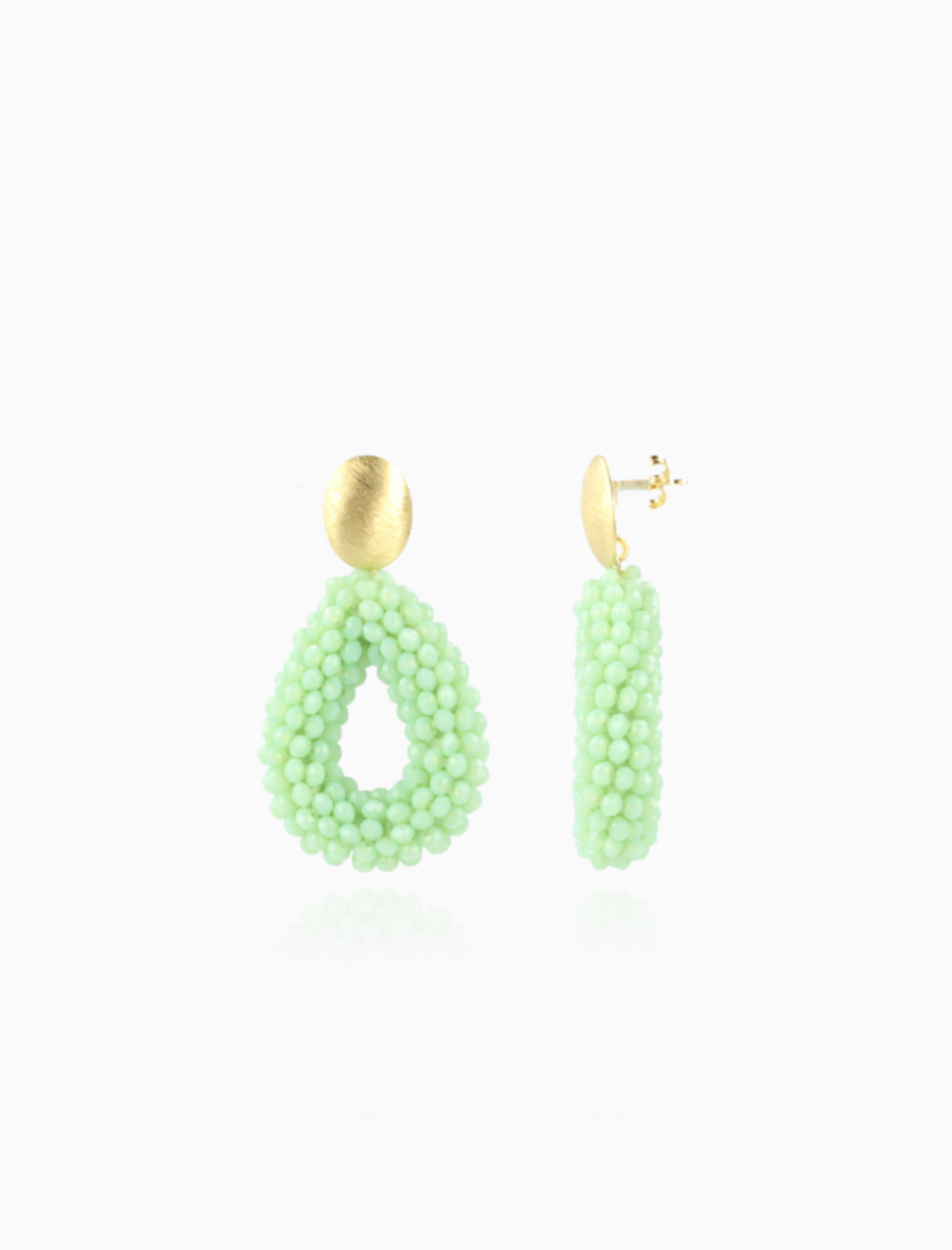 Light Turquoise Earrings Berry Glassberry Drop S