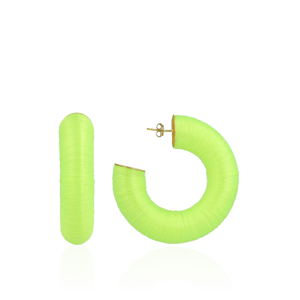 Lime Oorbellen Alix Creool XLlott-theme.productDescriptionPage.SEO.byTheBrand