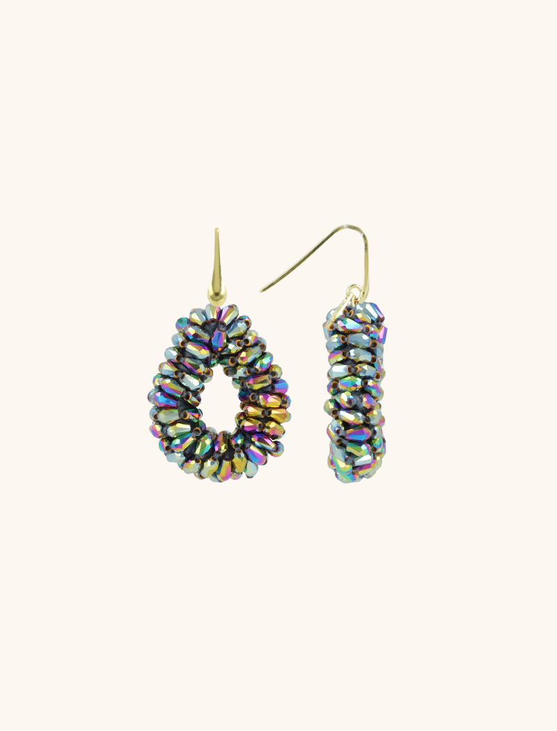 Disco Purple Oorbellen Anne Drop S Marquis