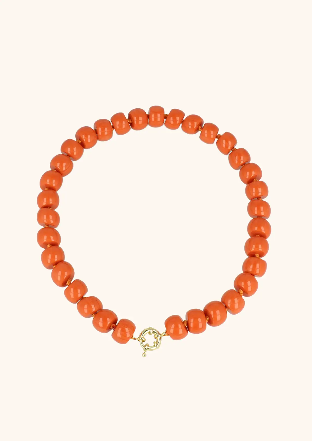 Orange Necklace Roundell Stones