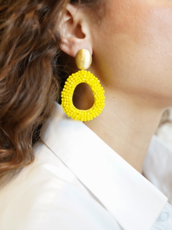 Gele oorbellen Feelott-theme.productDescriptionPage.SEO.byTheBrand