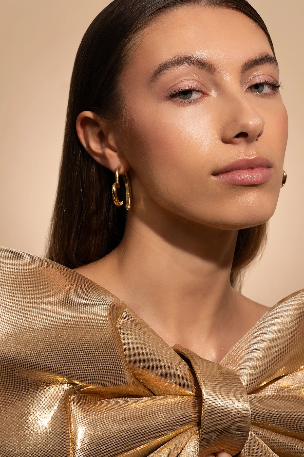 Gold Open Heart Earringslott-theme.productDescriptionPage.SEO.byTheBrand